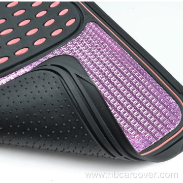 Metallic Rubber Floor Mats for Car SUV Truck